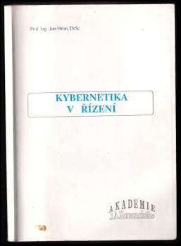 Jan Hron: Kybernetika v řízení