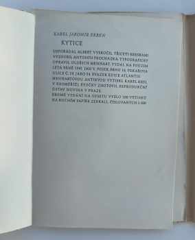 Karel Jaromír Erben: Kytice