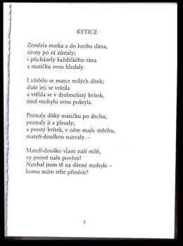 Karel Jaromír Erben: Kytice