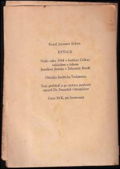 Karel Jaromír Erben: Kytice