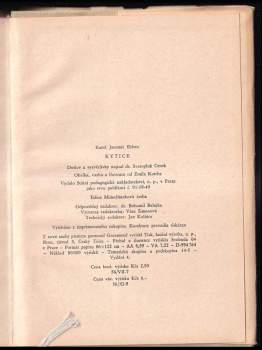 Karel Jaromír Erben: Kytice