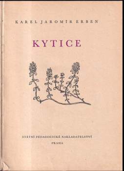 Karel Jaromír Erben: Kytice