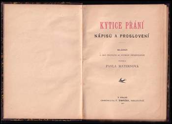 Pavla Maternová: Kytice přání, nápisů a proslovení