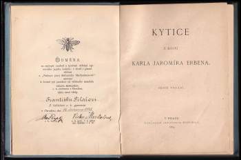 Karel Jaromír Erben: Kytice z básní