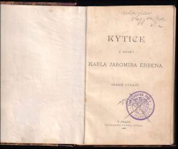Karel Jaromír Erben: Kytice z básní Karla Jaromíra Erbena