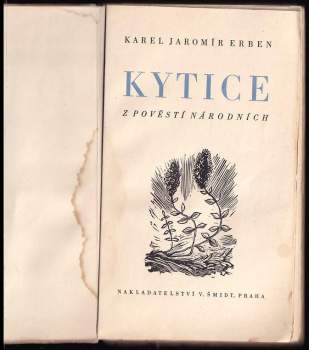 Karel Jaromír Erben: Kytice z pověstí národních