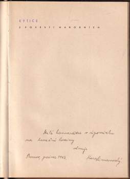 Karel Jaromír Erben: Kytice z pověstí národních