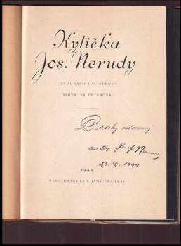 Jaroslav M Petrbok: Kytička Jos. Nerudy