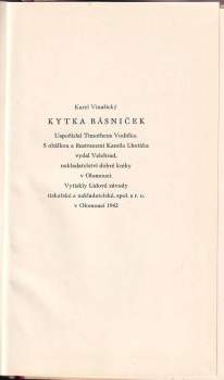 Karel Alois Vinařický: Kytka básniček