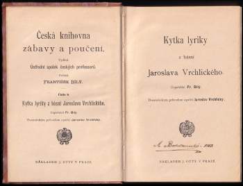 Josef Václav Sládek: Výbor z básní Jos. V. Sládka