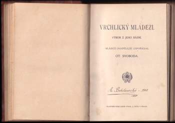 Josef Václav Sládek: Výbor z básní Jos. V. Sládka