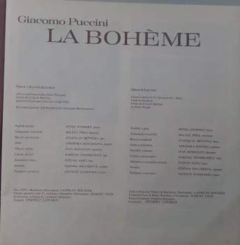 Giacomo Puccini: La Bohème (2xLP + BOX + BOOKLET)