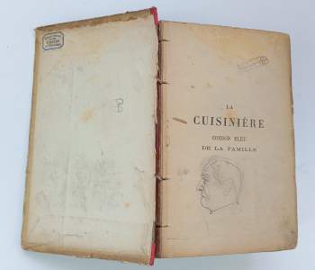 Annette Lucas: La Cuisinière Cordon Bleu de la Famille - contenant un vocabulaire des termes de cuisine, l'art de découper, le service de table, des menus gras et maigres pour toutes les saisons,les sauces et toute la cuisine proprement dite la patisserie etc.