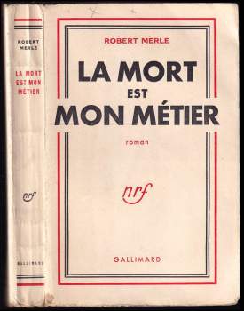 La mort est mon métier