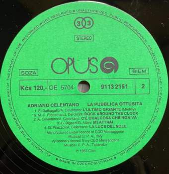 Adriano Celentano: La Pubblica Ottusità