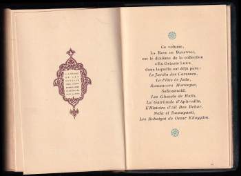La rose de Bakawali - Collection Ex Oriente Lux.