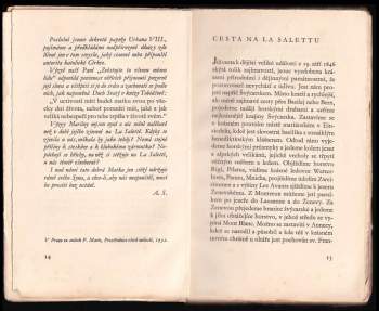 Antonín Ludvík Stříž: La Saletta