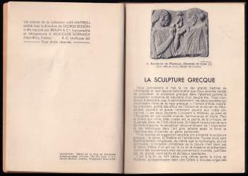 Jean Charbonneaux: La Sculpture Grecque