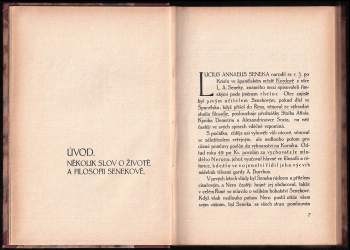 Lucius Annaeus Seneca: L.A. Seneky: Vybrané rozhovory--