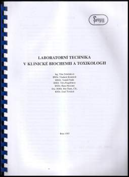 Laboratorní technika v klinické biochemii a toxikologii