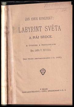 Jan Amos Komenský: Labyrint světa a ráj srdce