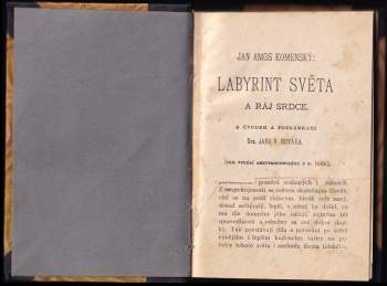 Labyrint světa a ráj srdce : (dle vydání amsterodamského z r. 1663)