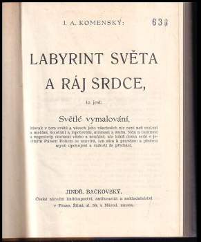 Jan Amos Komenský: Labyrint světa a ráj srdce