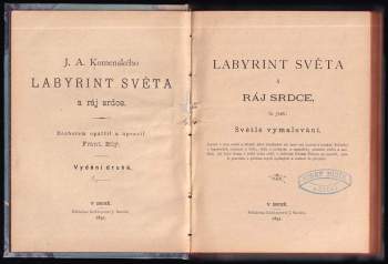 Jan Amos Komenský: Labyrint světa a ráj srdce, to jest