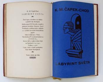 Karel Matěj Čapek Chod: Labyrint světa