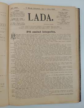 Lada, ROČNÍK 1905, Čísla 1-24 + ROČNÍK 1906, Čísla 1-24
