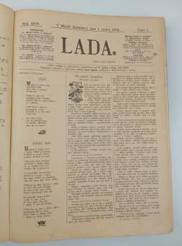 Lada, ROČNÍK 1905, Čísla 1-24 + ROČNÍK 1906, Čísla 1-24