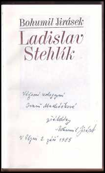 Bohumil Jirásek: Ladislav Stehlík