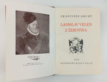 František Hrubý: Ladislav Velen z Žerotína