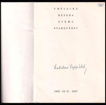 Ladislav Vycpálek: Ladislav Vycpálek