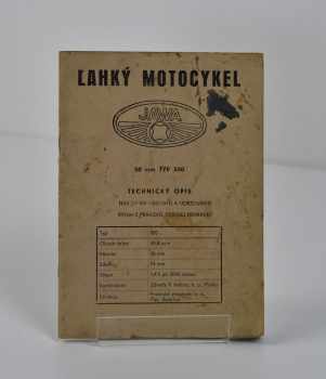 Ľahký motocykel Jawa 50 ccm typ 550