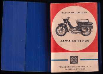 Ľahký oskútrovaný motocykel Jawa 50 typ 20
