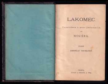 Molière: Lakomec
