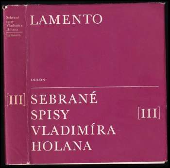Vladimír Holan: Lamento