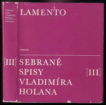 Vladimír Holan: Lamento