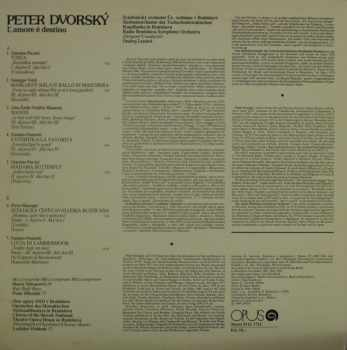 Peter Dvorský: L'amore È Destino