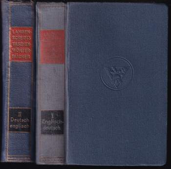 Langenscheidts Taschenwörterbuch der englischen und deutschen Sprache