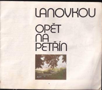 Lanovkou opět na Petřín