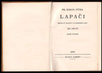 František Sokol Tůma: Lapači