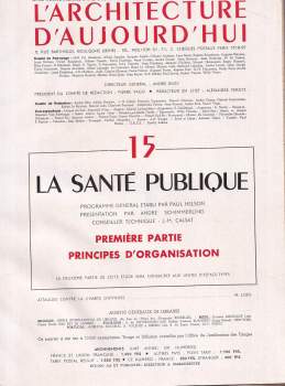 André Bloc: L'Architecture d'aujourd'hui, 18e Année, No. 15