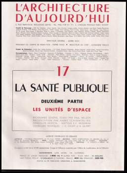 André Bloc: L'Architecture d'aujourd'hui, 19e Année, No. 17