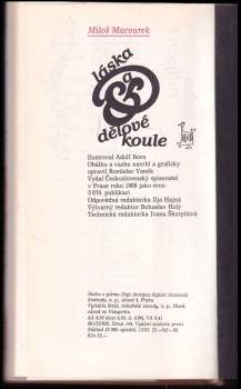 Miloš Macourek: Láska a dělové koule