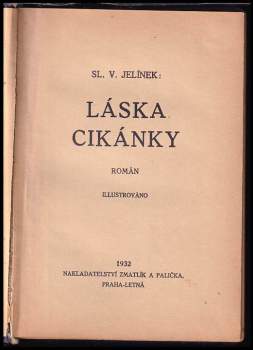 Sláva Václav Jelínek: Láska cikánky