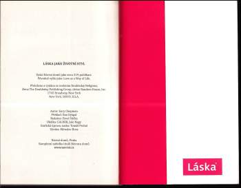 Gary D Chapman: Láska jako životní styl