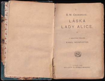 Bithia Mary Croker: Láska lady Alice