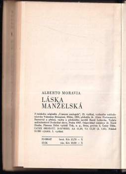 Láska manželská